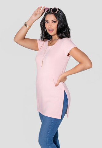 Blusón Mujer Palo De Rosa Mp 32998 MP