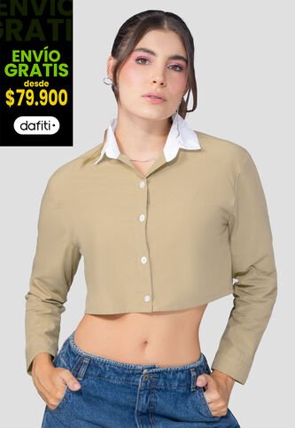 Camisa Mujer Latte Mp 110586 MP