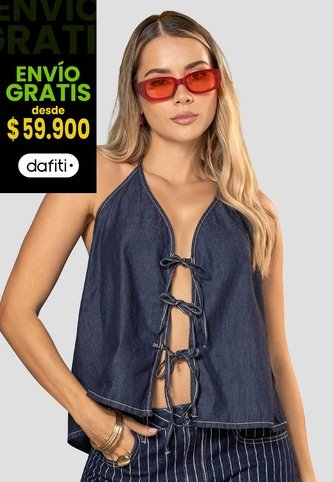 Blusa Mujer Azul Oscuro Mp 114470 MP