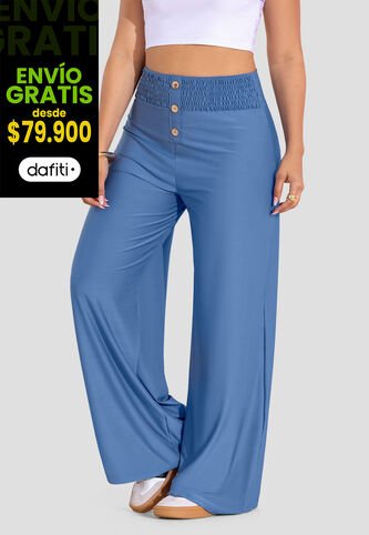 Pantalón Mujer Azul Indigo Mp 3407 MP
