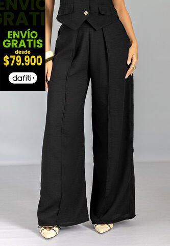 Pantalón Mujer Negro Mp 113213 MP