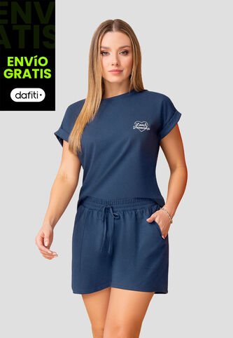 Conjunto Mujer Azul Profundo Mp 112053 MP