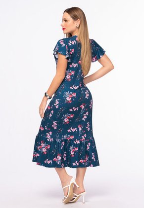 Vestido Mujer Estampado Mp 106615