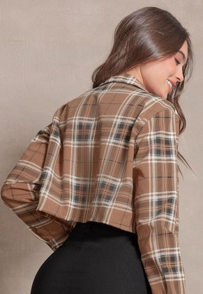 Camisa Mujer Estampado Mp 111231