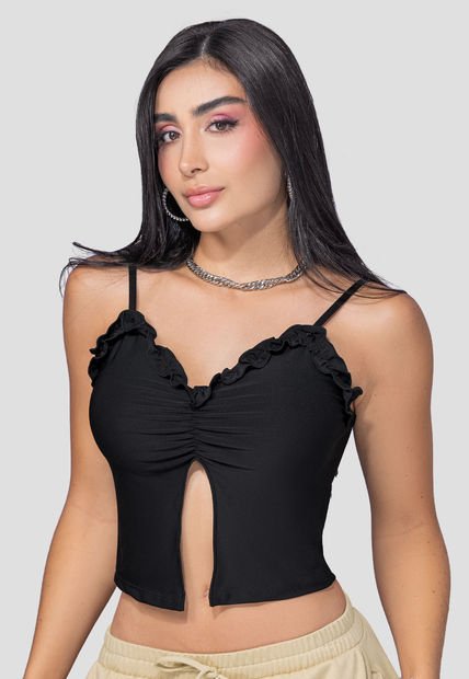 Blusa Mujer Negro Mp 110273