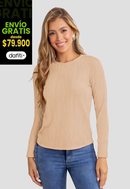 Camibuzo Mujer Latte Mp 110693
