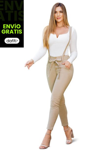 Overall Largo Adulto Caqui Mp 89933