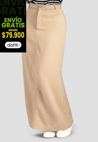 Falda Larga Mujer Latte Mp 113212 MP