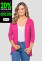 Cardigan Mujer Magenta Vivo Mp 105844 de MP