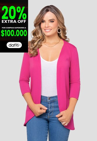 Cardigan Mujer Magenta Vivo Mp 105844 MP