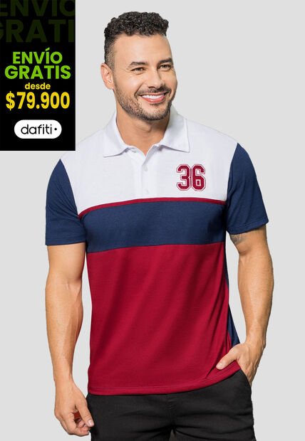 Polo Hombre Multicolor Mp 110970