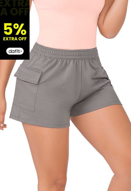 Short Mujer Gris Mp 159