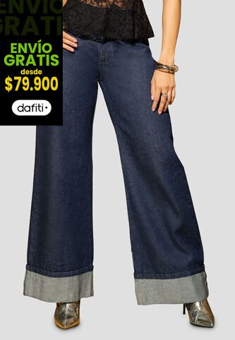 Jean Mujer Azul Oscuro Mp 112741 MP