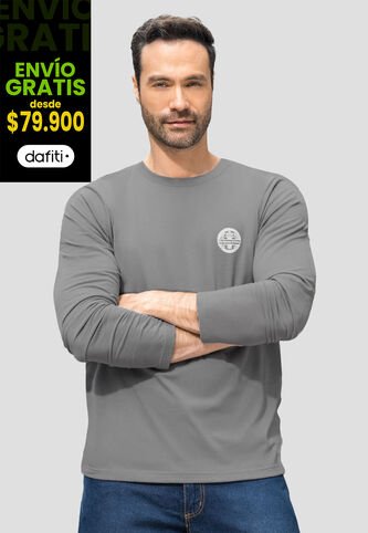 Camibuzo Hombre Gris Claro Mp 110747 MP