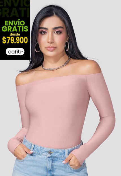 Body Mujer Rosa Polvo Mp 110315