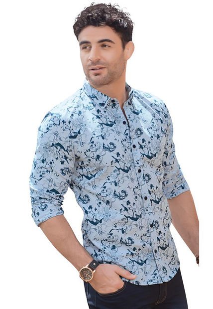 Camisa Adulto Masculino Estampado MP