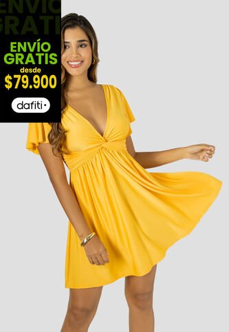 Vestido Corto Mujer Girasol Mp 112688 MP