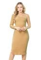Vestido Largo Mujer Beige Mp 145 de MP