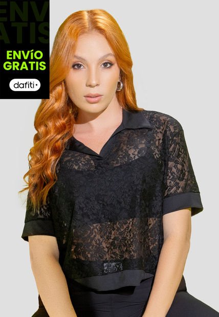 Blusa Mujer Negro Mp 108100