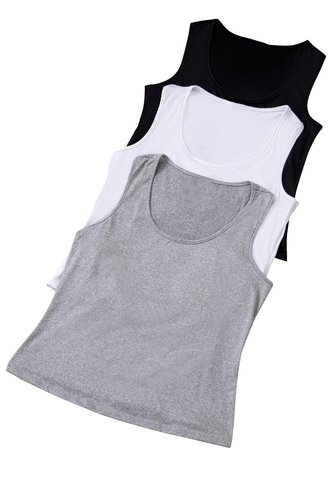Camiseta Paq X3 Mujer Multicolor Mp 33603 MP