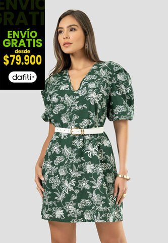 Vestido Mujer Estampado Mp 112594 MP