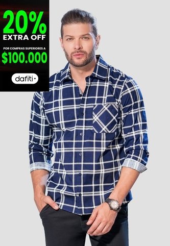 Camisa Hombre Estampado Mp 105330 MP