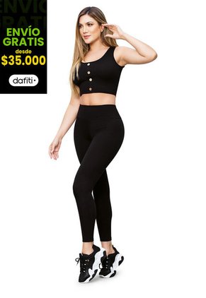 Conjunto Adulto Negro Mp 87146