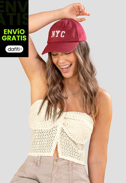 Blusa Mujer Crema Mp 108123