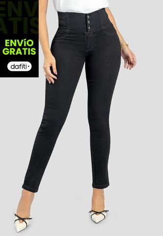 Jean Mujer Negro Mp 111055 MP