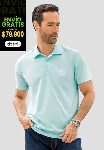 Polo Hombre Azul Baby Mp 110745 MP