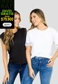 Blusa Paq X2 Mujer Bicolor Mp 110685 de MP