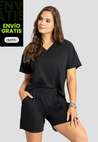 Conjunto Mujer Negro Mp 110863 MP