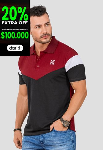 Polo Hombre Multicolor Mp 105397 MP