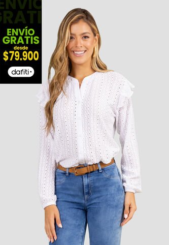 Camisa Mujer Blanco Mp 110535 MP