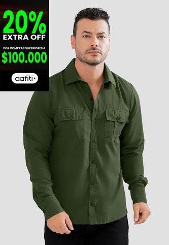 Camisa Hombre Verde Mp 104974 MP