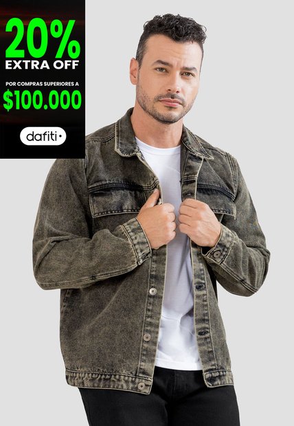 Chaqueta Hombre Gris Mp 104890