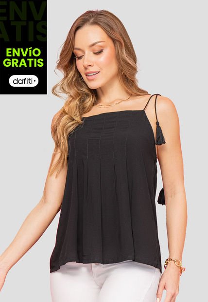 Blusa Mujer Negro Mp 107473