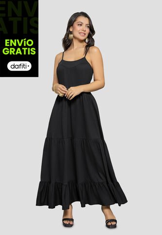 Vestido Mujer Negro Mp 110866 MP