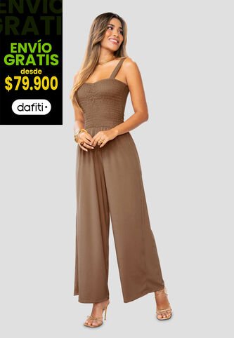 Enterizo Largo Mujer Chocolate Mp 1064 MP