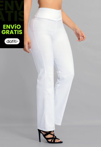 Pantalón Mujer Blanco Mp 108354 MP