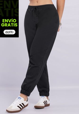 Jogger Mujer Negro Mp 110793 MP