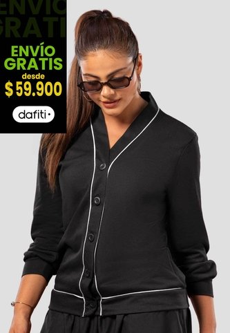 Cárdigan Mujer Negro Mp 114642 MP