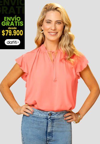 Blusa Mujer Salmon Mp 110427 MP
