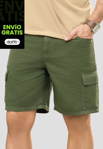 Bermuda Hombre Verde Mp 110344 MP