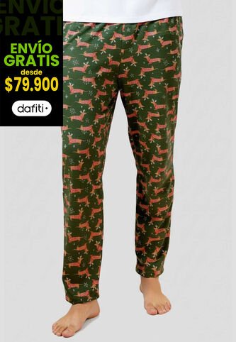 Pantalón Pijama Hombre Estampado Mp 112532 MP