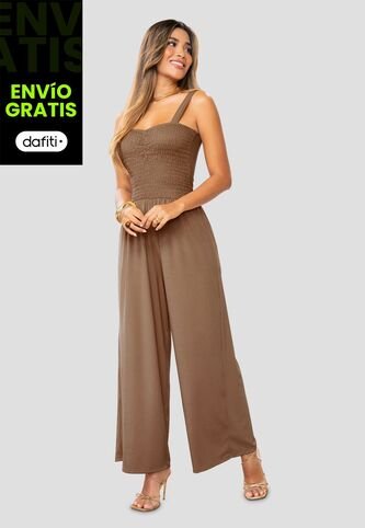 Enterizo Largo Mujer Chocolate Mp 1064 MP