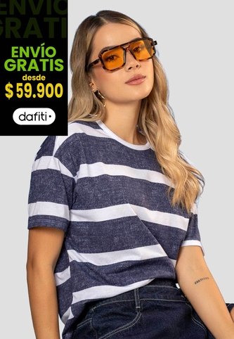 Camiseta Mujer Estampado Mp 114644 MP