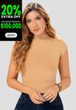 Blusa Mujer Beige Mp 102963 de MP