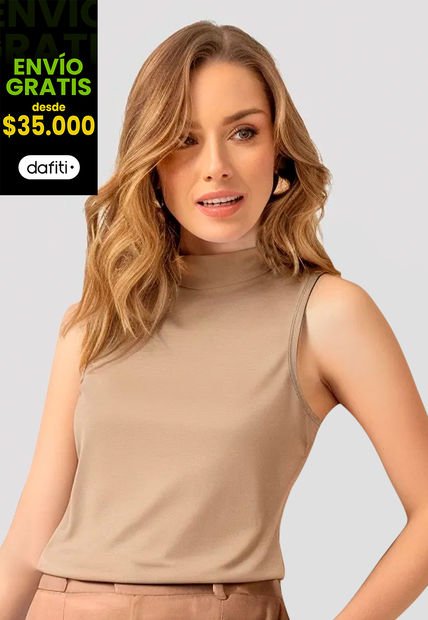 Blusa Mujer Café Pardo Mp 107535