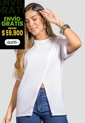 Camiseta Mujer Blanco Mp 114388 MP